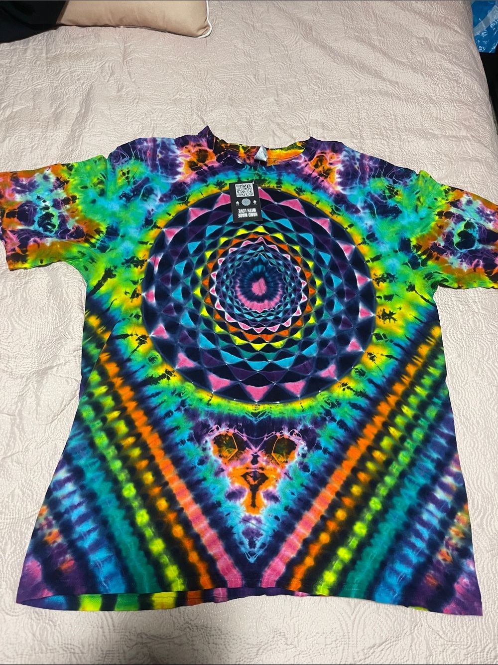 Gildan Multicolor Spiral Tie-Dye Short Sleeve Tee